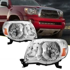 For 05-11 Toyota Tacoma Replacement Headlight Lamps Left+right Set Chrome Amber New. Price: $92.99.