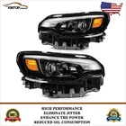 Headlights Assembly For 2019-2023 Jeep Cherokee Black Housing Headlamp Pair New. Price: $310.99.
