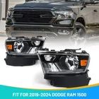 Halogen Headlights Assembly For Dodge Ram 1500 2019-2024 Left+right W/ Bulbs New. Price: $205.90.