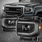 Led Drl For 16-19 Gmc Sierra 1500/LIMITED Hid Projector Headlights Black/clear New. Price: $317.80.