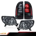 Smoke/clear Headlights & 3D Led Tube Bar Tail Fit For 05-11 Toyota Tacoma New. Price: $141.49.