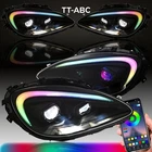 Rgb Pair Led Sequential Headlights For Chevrolet Corvette C6 2005-2013 Assembly New. Price: $699.00.