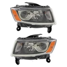 For Jeep Grand Cherokee 2014 2015 2016 Headlights Pair Clear Lens Standard Type. New. Price: $266.91.