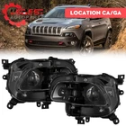 Front Bumper Halogen Headlight Lamp Left&right For Jeep Cherokee 2014-2018 New. Price: $122.49.