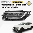 For 2022 2023 2024 Volkswagen Tiguan Se Led Headlight W/o Afs Left Driver Side New. Price: $229.00.