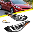 For 2014 2015 2016 Hyundai Elantra Headlight Assembly Factory Left Right Bulbs New. Price: $118.98.
