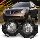 For Nissan Rogue 2008-13 Clear Lens Pair Fog Lights Front Lamp+wiring+switch Kit New. Price: $48.99.