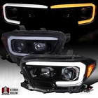 Smoke Fit 2016-2023 Toyota Tacoma Switchback Led Signal Projector Headlights New. Price: $303.99.