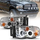 Anzo 111491 Projector Headlights Chrome Housing W/ Halo Clear Lens Pair New. Price: $236.99.