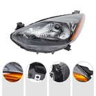 Left Halogen Headlight Assembly For 2011-2014 Mazda Clear Black MA2518144 New. Price: $77.75.