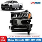 Full Headlight For 2019-2022 Chevy Silverado 1500 W/led Signal Driver Side New. Price: $279.99.