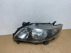 2009 2010 Toyota Corolla Left Driver Lh Headlight AC5851 Dw Used. Price: $52.24.