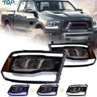 Vland Full Led Headlights For 2009-2018 Dodge Ram 1500 2500 3500 W/dynamic Drl New. Price: $503.99.