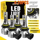High Low Beam Bulbs Bright White 6500K 9005+9006 Led Headlight Combo KIT4-20X New. Price: $157.27.