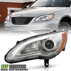 For 2011-2014 Chrysler 200 W/led Drl Chrome Bezel Projector Headlight Driver Lh New. Price: $112.99.
