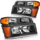 Headlamp For 2004-2012 Chevy Colorado Headlights Assembly Pair Replacement New. Price: $79.99.