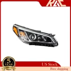 Rh Headlight Assembly Halogen Projector For 15-17 Hyundai Sonata Amber Reflector New. Price: $75.99.