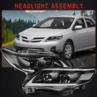 Fits Toyota For Corolla 2011-2013 Headlights Assembly Black Housing Clear Lens New. Price: $269.99.
