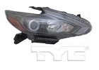 Tyc Nsf Right Side Halogen Headlight For Nissan Altima Sr Model 2016-2018 New. Price: $216.38.