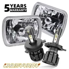 Pair 5X7 7X6" Led Headlights Drl Ford F650 F750 F250/350/450 Super Duty New. Price: $79.99.