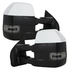 Chrome Power Heated Puddle+auxiliary Light Tow Mirror 2015-2020 Ford F-150 New. Price: $188.49.