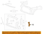 Gm Oem 19-23 Sierra 1500 Radiator Support-h'lamp Bracket 84464088 New. Price: $39.82.