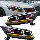 Led Headlights For Honda Accord 2008-2012 W/demon Eyes Sequential Trun Signal New. Price: $274.99.