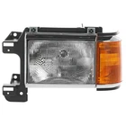 Driver Side Headlight Ford F-150 1987-1991 Halogen With Bulb(s) Chrome Trim New. Price: $74.84.