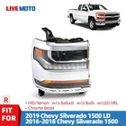 Hid Headlight For 2016-2018 Chevy Silverado 1500 W/led Drl Chrome Bezel Right Rh New. Price: $93.99.