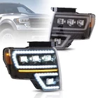 Vland Full Led Projector Headlights /w Sequential Turn 2009-2014 Ford F-150 New. Price: $585.19.