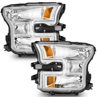 Weelmoto Pair Headlights Chrome 2015 2016 2017 Ford F150 Headlamps New. Price: $96.88.