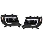 Labwork Right+left Headlights For Toyota Tacoma 2005-2011 Led Projector Black New. Price: $143.79.