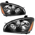 For 2005- 2006 Nissan Altima Sedan 4-DOOR Black Halogen Headlamps Assembly Pair New. Price: $71.99.