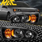 Fits For 2004-2008 Chevy Malibu Headlights Headlamps Assembly Left+right Black New. Price: $81.49.