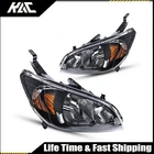 2PCS Black For Honda Civic Coupe/sedan 2004-2005 1.3L/1.7L L4 Headlight Assembly New. Price: $74.99.