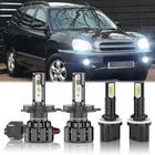 For Hyundai Santa Fe 2002-2006 4X Led Headlight High/low Beam Fog Bulbs New. Price: $31.87.