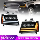 Led Headlights For 2007-2014 Chevy Tahoe Suburban Avalanche,w/startup Animation New. Price: $499.00.