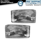Headlight Assembly Set Driver & Passenger Side Fits 99-04 Ford New. Price: $75.85.