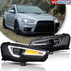 Vland Led Headlights Assembly For 2008-2017 Mitsubishi Lancer Evo X Front Lamps New. Price: $329.12.