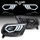 Vland Led Projector Headlights Ford Mustang 2010-2014 W/animation Sequential New. Price: $474.99.