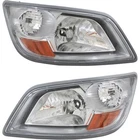 Headlights Set Halogen Fits 2006-2017 Hino 258 268 338 358 238 165 New. Price: $355.01.