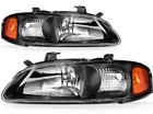 Headlamp Fits Nissan For Sentra 2000-2003 4DR Headlights Assembly Black Housing New. Price: $76.69.