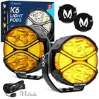 Mictuning 2PCS 4 Inch Led Pods Work Off Road Driving Light With Amber Drl New. Price: $107.99.
