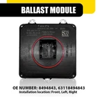Led Headlight Ballast Control Module For Bmw F32 F33 F82 F83 M4 F36 F15 F16 New. Price: $71.34.