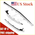 For Mercedes W212 E350 2014-2016 Set Of Front Lower Bumper Chrome Trim Molding New. Price: $35.59.