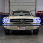 Quake Led Classic Tech Series Headlight W/ Rgb Accents Mustang 65-68/ 70-7... New. Price: $349.98.