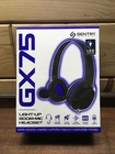 Sentry Pro Gaming Blue Head Phones GX75 Led Light Up Set And Mic New Box. Price: $14.95.