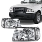Headlights Assembly Ford Ranger 2011-2001 Chrome Clear Lens Left+right Pair New. Price: $69.99.