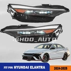 For Hyundai Elantra Driver/passenger Led Headlight 2024-2026 Headlamps Assembly New. Price: $229.00.