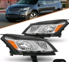 Oe Style Headlights For 2013-2017 Chevy Traverse Chrome Headlamps Lh+rh Sets New. Price: $150.00.